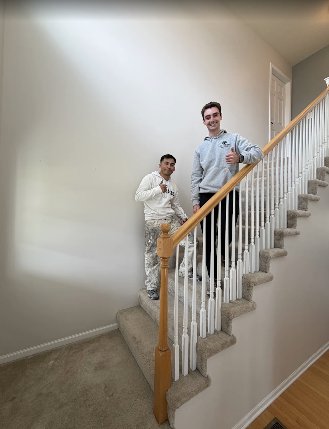 Completed Ankeny interior painting project by Green Oaks Painting